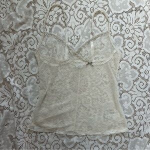 Intimissimi Cream Lace Top